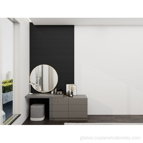 Green Bathroom Vanity/bathroom Vanity/vanities Floating Mirror Matte Black Wall Mounted Bathroom Vanity Supplier